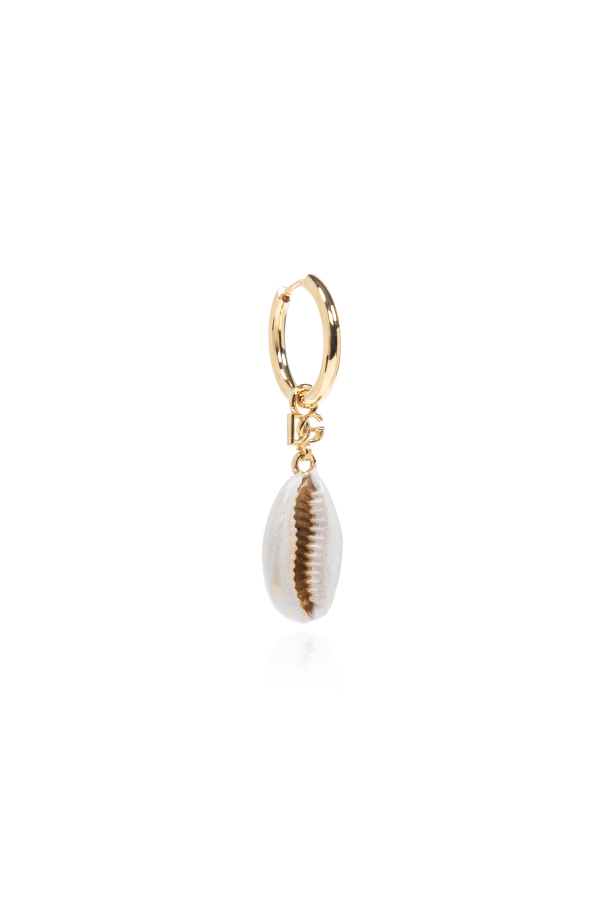 ピアス Dolce & Gabbana Pendant Earrings Gold Single earring with pendant Dolce & Gabbana - Vitkac AS
